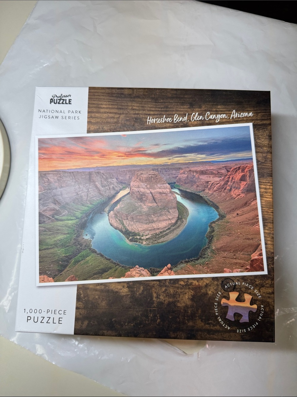 Professor Puzzle Horseshoe Bend 1,000-Piece Jigsaw Puzzle - Multicolor